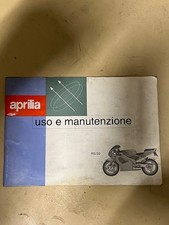 Uso e manutenzione Aprilia Rs 50