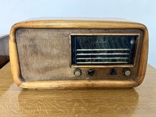Radio d’epoca a valvole Phonola in legno vintage Funzionante 1940/50