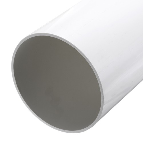 White pvc rigid pipe - pvc, 152mm