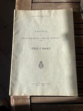 Calcolo rette d'altezza Regia Accademia Navale WW2