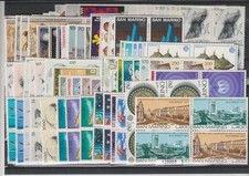 SAN MARINO LOTTO DI 85 QUARTINE NUOVE MNH MF128665