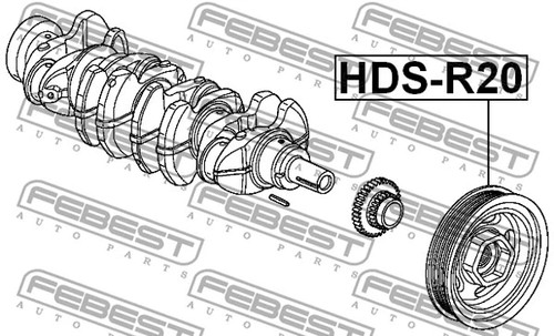 Puleggia albero motore honda - puleggia,