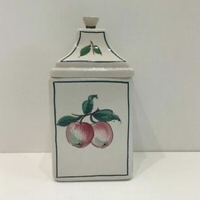 CERAMICA TOFANARI IMPRUNETA FIRENZE VASO BARATTOLO CUCINA DIPINTO A MANO ANNI 80