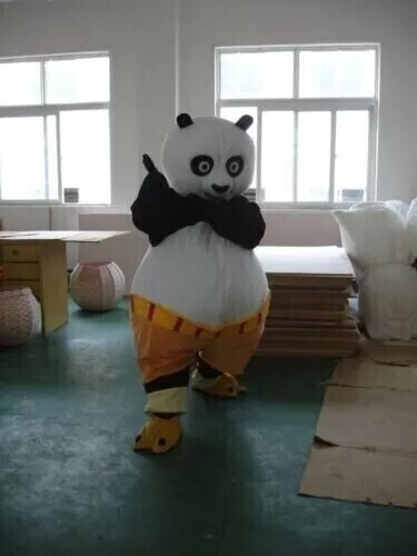 Nuovo costume mascotte panda