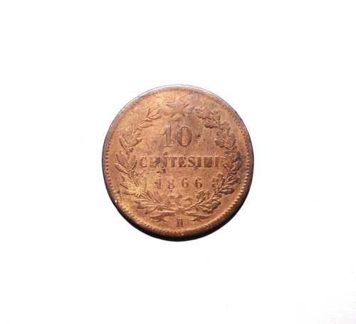 Italie centesimi 1866 - h,
