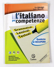 L'Italiano per Competenze - Quaderno di Recupero - Lattes - Elsa Alderighi