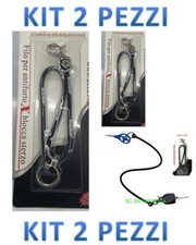 2 PORTACHIAVI AUTO LACCETTO