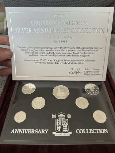 1996 royal mint anniversary - 1996,