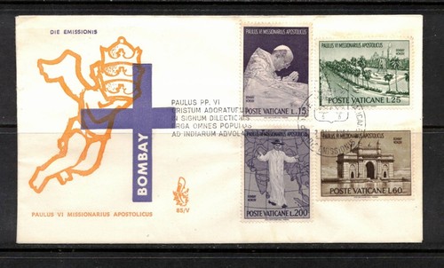 Vaticano 1964 fdc venetia - 1964,