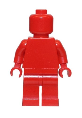 Lego gen091 omino - , rosso