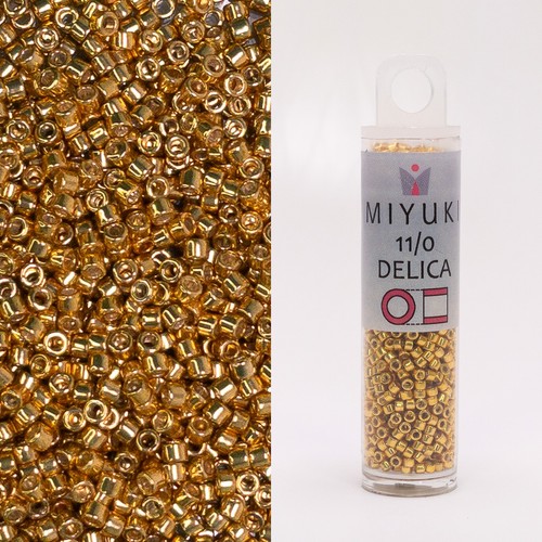 Miyuki delica zincato oro - miyuki,