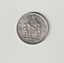 Regno - 5 Lire 1936 Famiglia