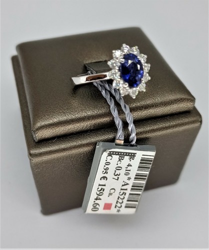 Anello oro bianco 18kt - anello,