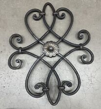 ROSONE IN FERRO BATTUTO 61x47.5 CM FERRO SEZIONE T 14 MM PER ORNAMENTI