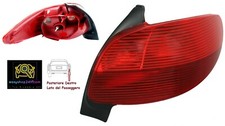 FARO FANALE FANALINO POSTERIORE DX PER PEUGEOT 206 1998 2003 GRUPPO OTTICO STOP