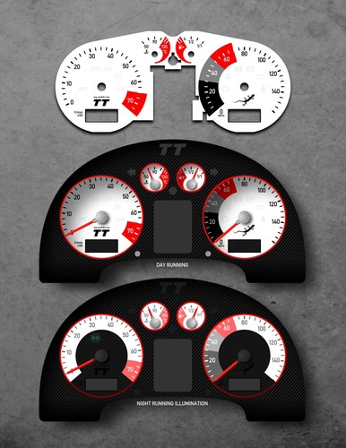 Audi mk1 cluster - audi,