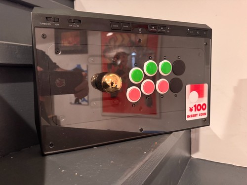 Dark matter arcade fight stick - dark,