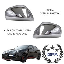 Coppia calotte cromate alfa - calotte,