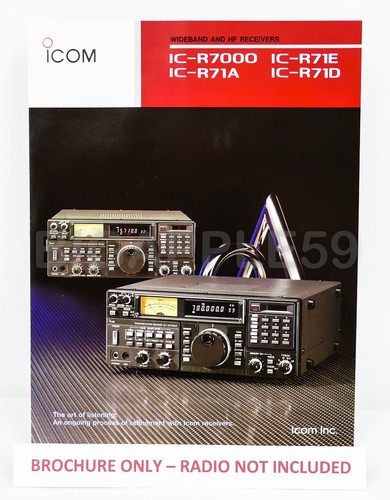 Brochure per ricevitori radio