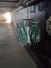 lampadario vintage vetro