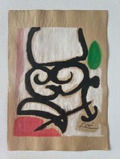 JOAN MIRO Disegno su carta