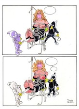 FRANCO SAUDELLI - Tavola originale  The Third book of Saudelli p. 51