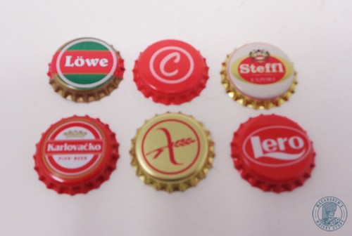 Tappo corona vari 6 pezzi - -,