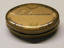 SCATOLA DI LATTA METALLO DI