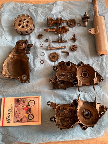 Ricambi honda 250 1984 - ricambi, cr