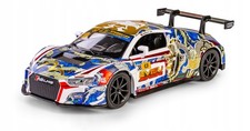 Modellino auto da corsa scala