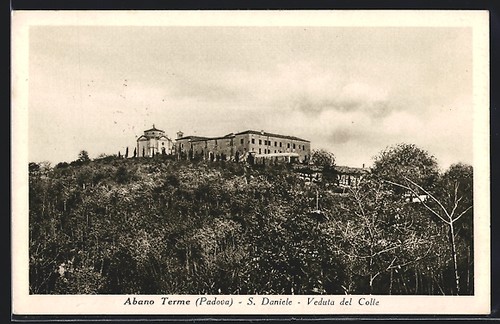 Cartolina padova abano terme - abano,
