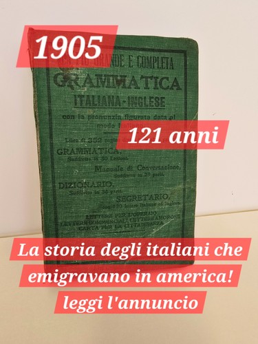 Libro raro del 1905 - , grammatica