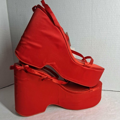 Zara sandali plateau - , raso