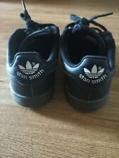 Sneaker ragazzo scarpe sportive Adidas Stan Smith nere numero 31