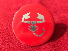 ABARTH LOGO SIGLA EMBLEMA FREGIO STEMMA SCRITTA TARGHETTA BADGE OVALE TARGA A112