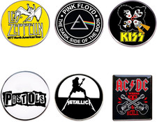 6 Pezzi Spille Smaltate