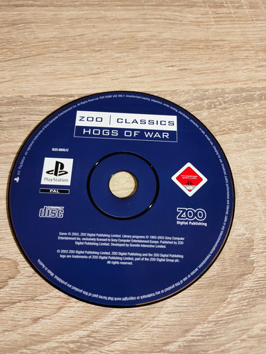 Sony ps1 hogs war - sony, of