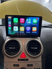 Autoradio Navigatore Android 14 Wi-Fi 5G QLED RDS GPS CarPlay Opel Corsa D Adam 