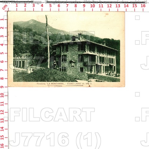 J7716 lecco esino lario 1932 - esino,