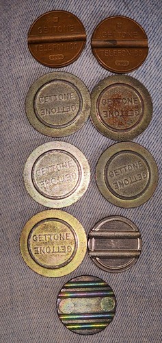 Lotto gettoni telefonici - gettoni,
