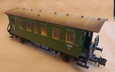 Märklin Spur 1 5801, carrozza passeggeri delle ferrovie dello Stato, luci interne - 7 figurine, confezione originale