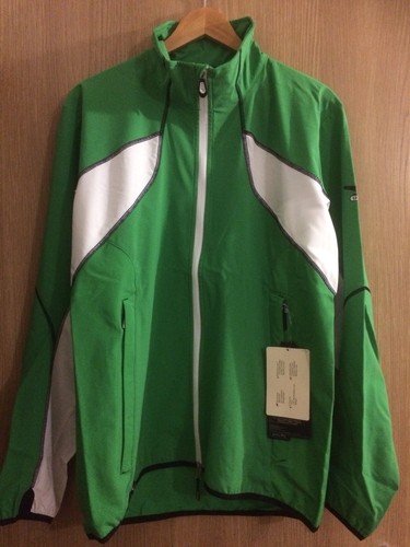 Giacca impermeabile verde