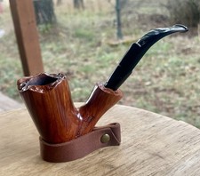 *Eccezionalmente Rara* Pipa Caminetto Super Moustache anni '70 a mano libera