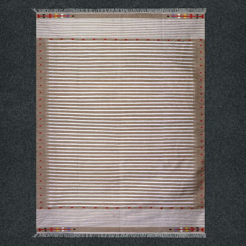 Tappeto dhurrie cotone - dhurrie, in