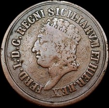 Monnaie Italie 8 TORNESI 1817