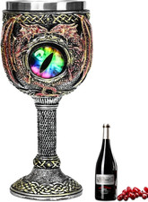 Calice Drago,Calice Occhio Drago,Bicchiere Da Vino Medievale,Calice Drago Gotico