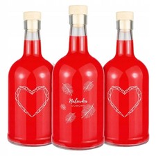 10 x Bottiglia in vetro da 500