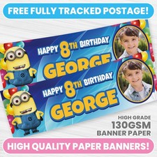 BANNER MINIONS PERSONALIZZATO