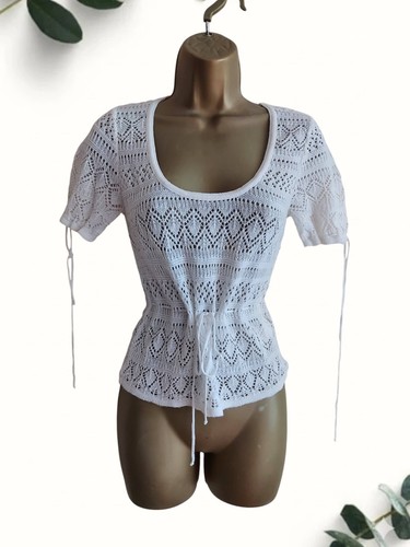Vintage y2k top - 🌷top, bianco