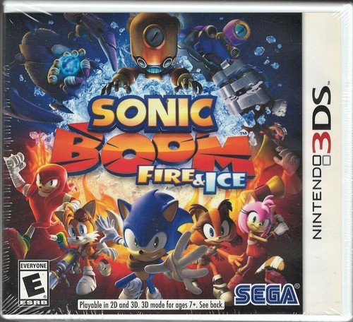 Sonic boom fire ice - ice, 3ds